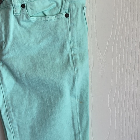 JCrew mint green toothpick jeans size 26 - Picture 7 of 7